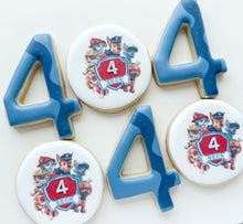 Load image into Gallery viewer, Paw Patrol 4th birthday cookie set

