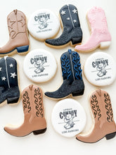Load image into Gallery viewer, Urban Cowboy line dancing cowboy boot cookie set, Nashville
